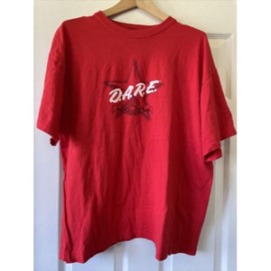 D.A.R.E. DARE Drug Graduate T-Shirt Men's Size XL